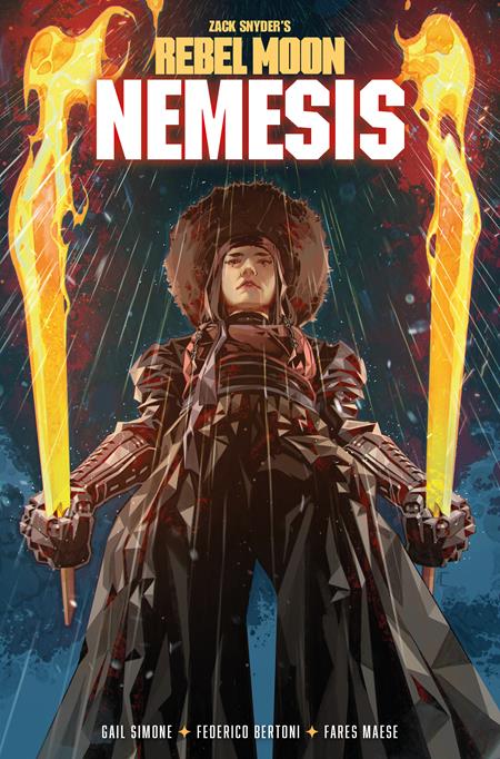 Rebel Moon Nemesis #1 (of 4)  G Sdcc Exclusive Kael Ngu Foil Trade Var Limited To 500 Copies Allocations May Occur - Image