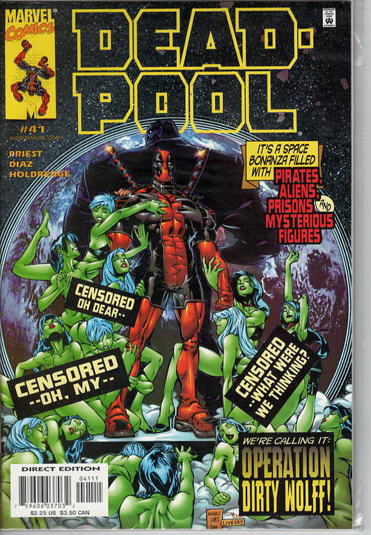 Pre-Owned - Deadpool #41  (June 2000) Scanned Image Pop Weasel Pre-Owned Comics