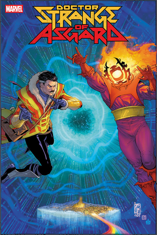 DOCTOR STRANGE OF ASGARD #4 GIUSEPPE CAMUNCOLI BRING ON THE BAD GUYS VARIANT [DOOM] - Image