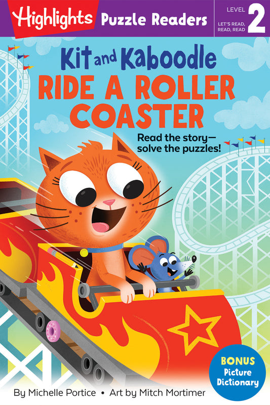 Kit and Kaboodle Ride a Roller Coaster | Hardcover image
