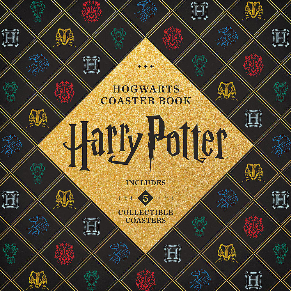 Pop Weasel Image of Harry Potter: Hogwarts Coaster Book (Gryffindor, Ravenclaw, Hufflepuff, Slytherin) - Collectables - Image - Pop Weasel