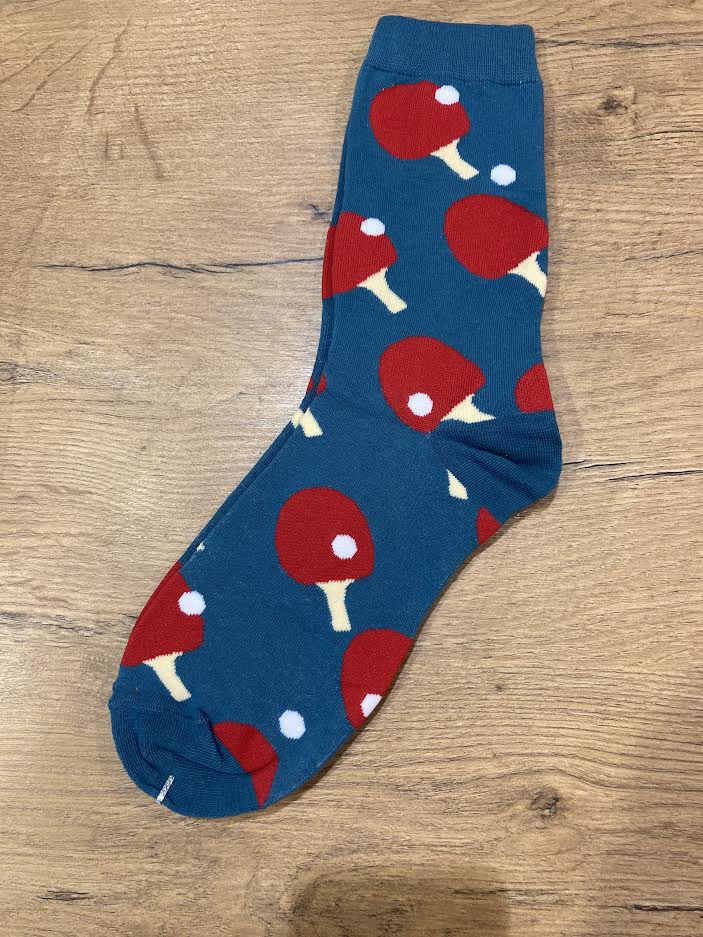 PoppySocks - Ping Pong Paddles - Socks - Image - Pop Weasel