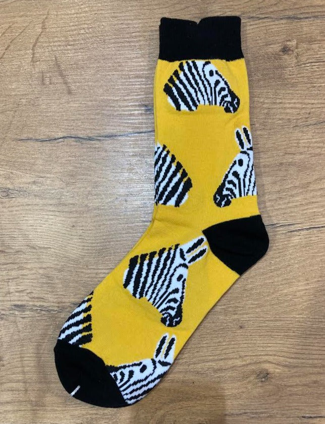 PoppySocks - Zebras - Socks - Image - Pop Weasel