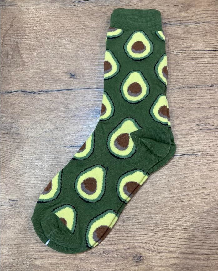 PoppySocks - Avocadoes - Socks - Image - Pop Weasel