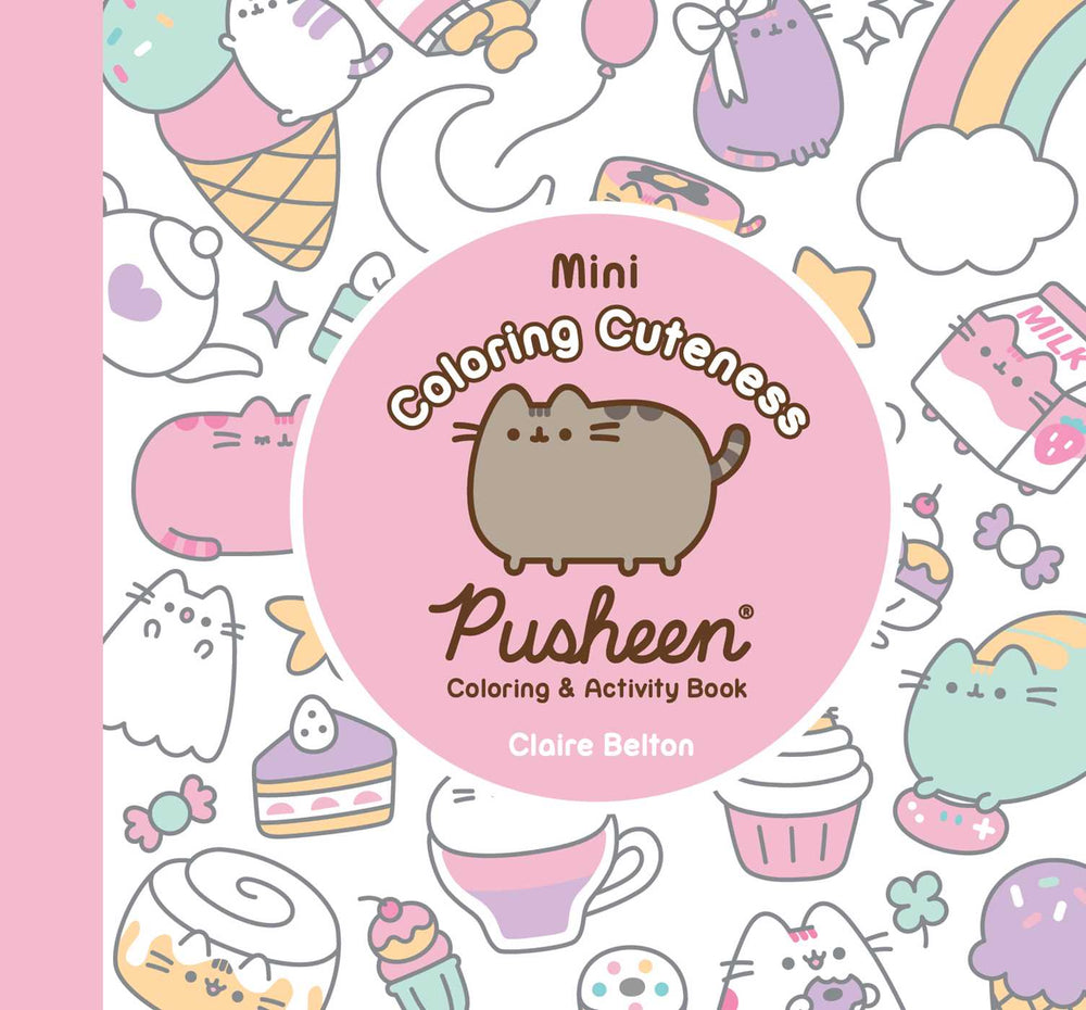 Mini Coloring Cuteness A Pusheen Coloring & Activity Book image - Non-Fiction - Image - Pop Weasel
