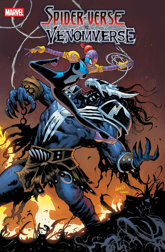 SPIDER-VERSE VS. VENOMVERSE #1 GREG LAND VARIANT - Image
