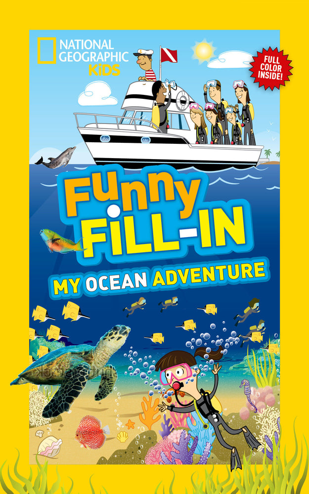 National Geographic Kids Funny Fillin: My Ocean Adventure image - Children/Young Adult - Image - Pop Weasel