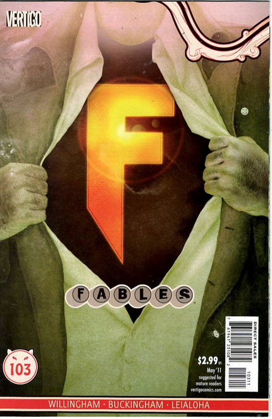 Pre-Owned - Fables #103  (May 2011) Scanned Image Pop Weasel Pre-Owned Comics