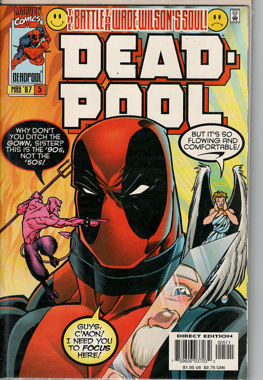 Pre-Owned - Deadpool #5  (May 1997) Scanned Image Pop Weasel Pre-Owned Comics