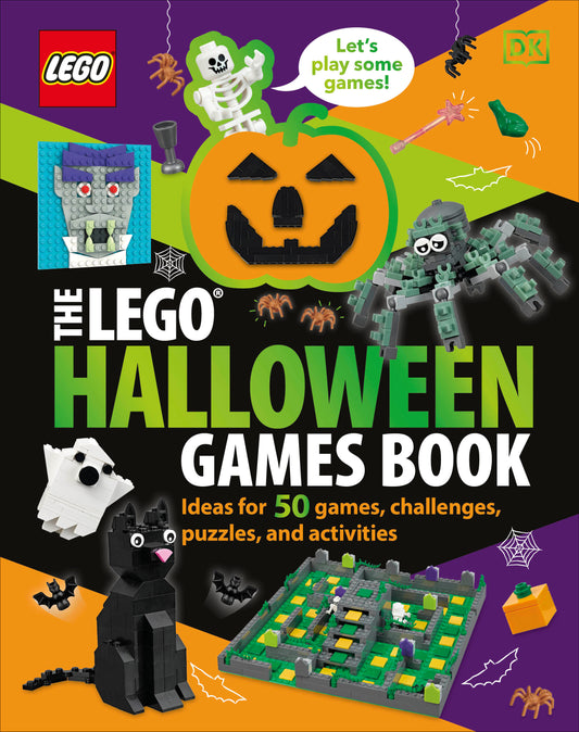 The LEGO Halloween Games Book | Hardcover image