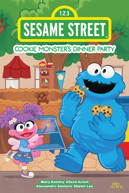 Sesame Street Cookie Monsters Dinner Party  | Hardcover - Image - Graphic Novels - Image - Pop Weasel