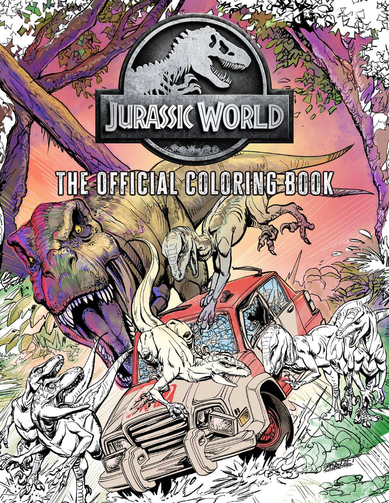 Pop Weasel Image of Jurassic World: The Official Coloring Book - Colouring Book - Image - Pop Weasel