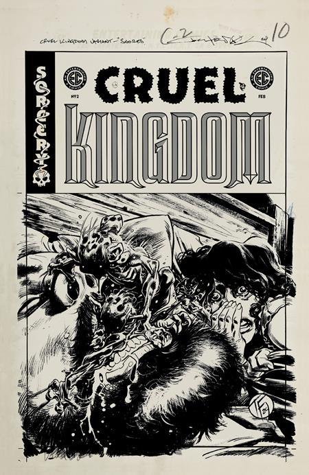 Ec Cruel Kingdom #2 (of 4)  D Inc 1:20 Tom Fowler B&w Artist Edition Var image