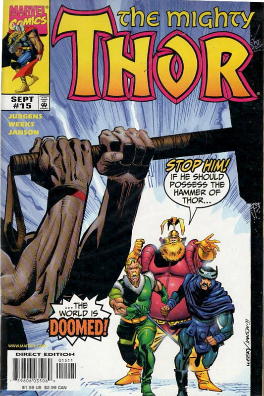 Pre-Owned - Thor #15  (September 1999) Scanned Image Pop Weasel Pre-Owned Comics