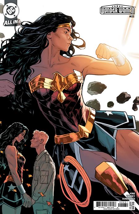Wonder Woman #22  C Jeff Spokes Card Stock Var - Image