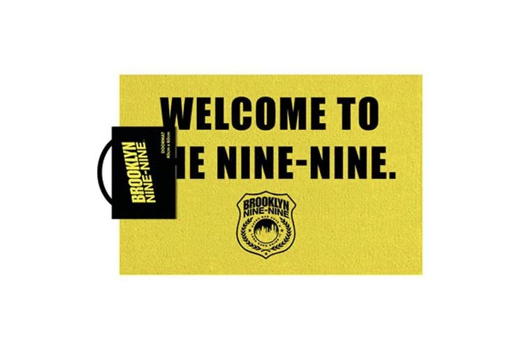 Licensed Doormat - Brooklyn 99 Welcome - Door Mat - Image - Pop Weasel