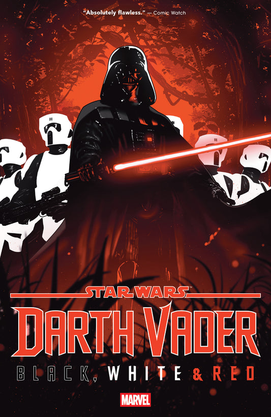 STAR WARS: DARTH VADER - BLACK, WHITE & RED image