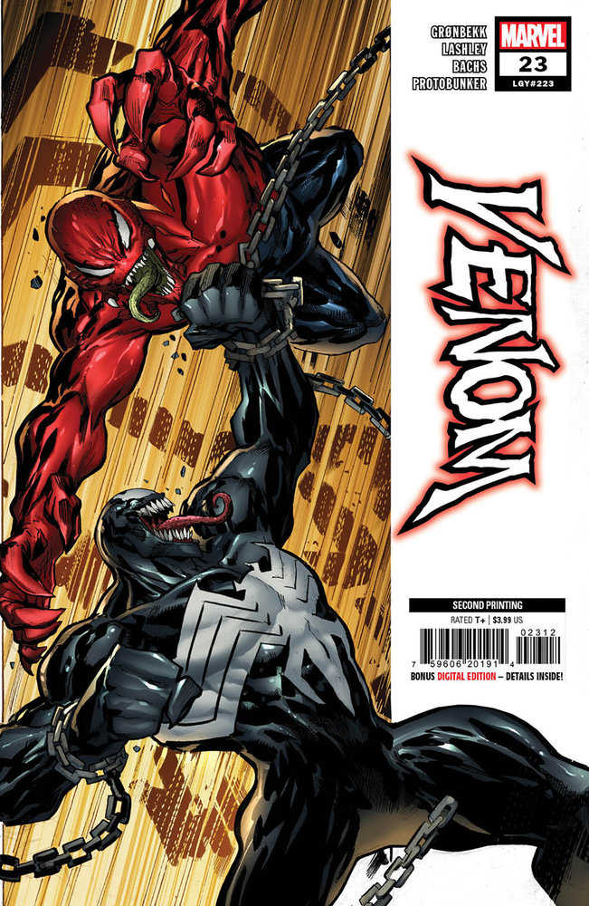 Venom 23 Ken Lashley 2nd Print Variant - Comics - Image - Pop Weasel