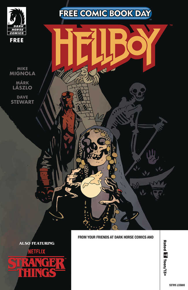 Free Comic Book Day 2024 Hellboy Stranger Things