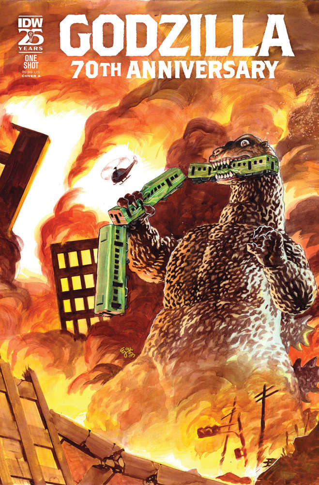 Godzilla: 70th Anniversary Cover A (Su) - Comics - Image - Pop Weasel
