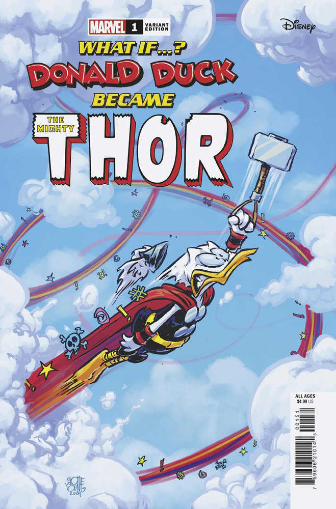 Marvel & Disney: What If...? Donald Duck Became Thor - Comics - Image - Pop Weasel