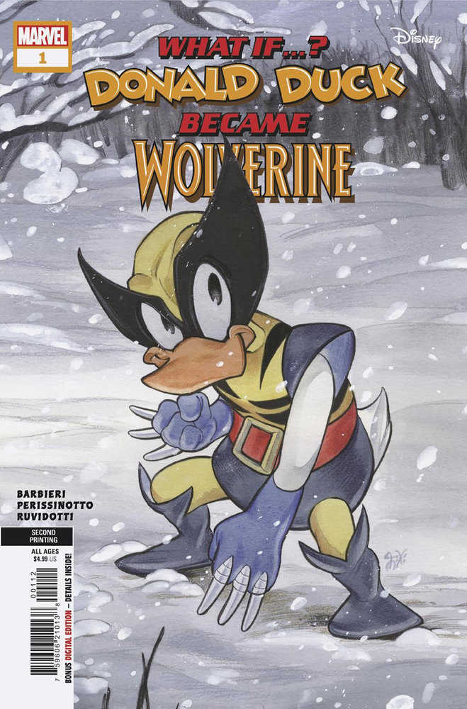 Marvel & Disney: What If...? Donald Duck Became Wolverine - Comics - Image - Pop Weasel