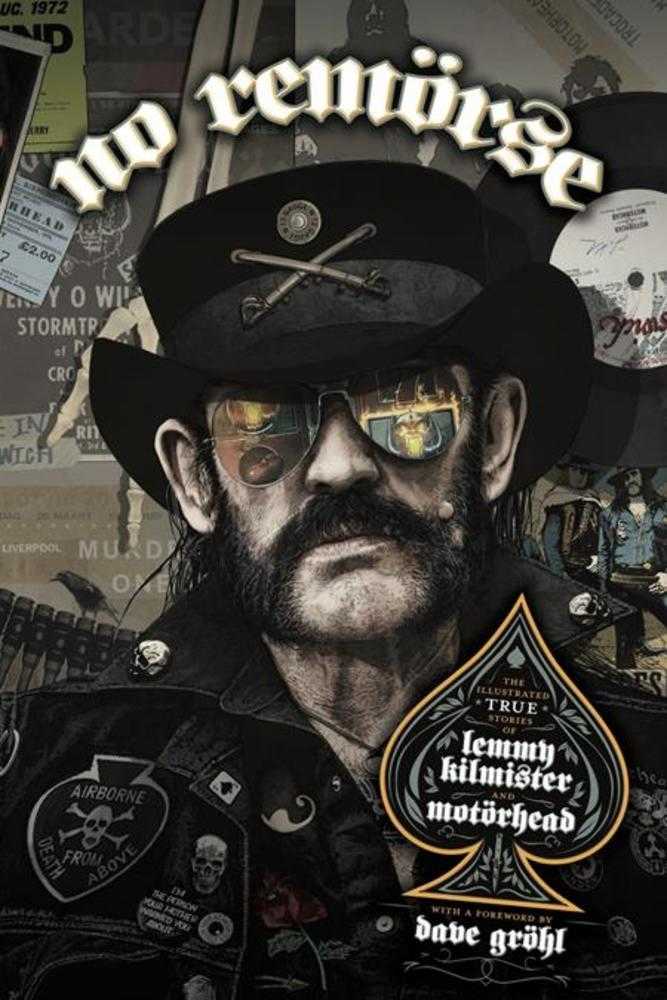 No Remorse Hardcover The Illustrated True Stories Of Lemmy Kilmister And Motorhead - Graphic Novels - Image - Pop Weasel