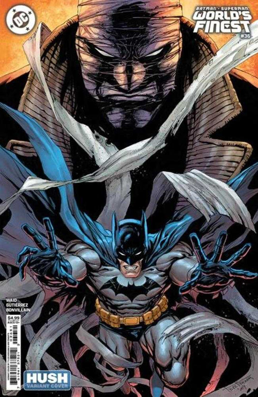 Batman Superman Worlds Finest #36 Cover D Tyler Kirkham Hush Card Stock Variant