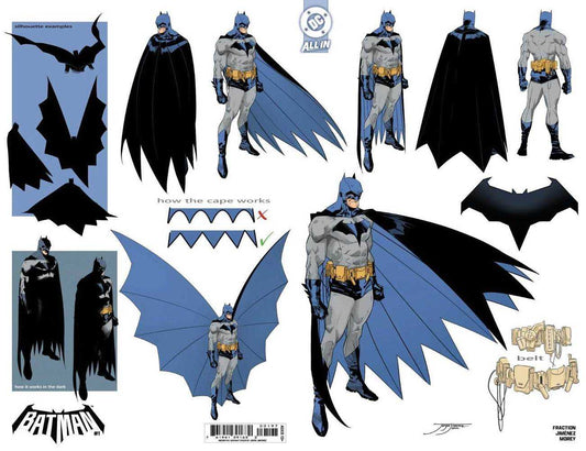 Batman #1 Cover O Jorge Jimenez Design Unlock Card Stock Variant