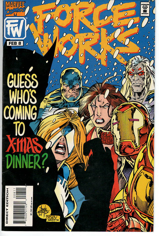 Pre-Owned - Force Works #8  (February 1995) Scanned Image Pop Weasel Pre-Owned Comics