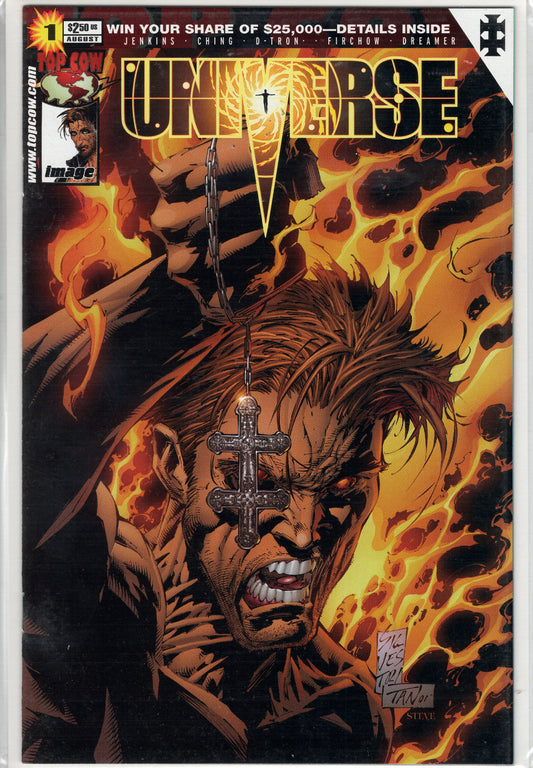 Pre-Owned - Universe #1  (September 2001) Scanned Image Pop Weasel Pre-Owned Comics