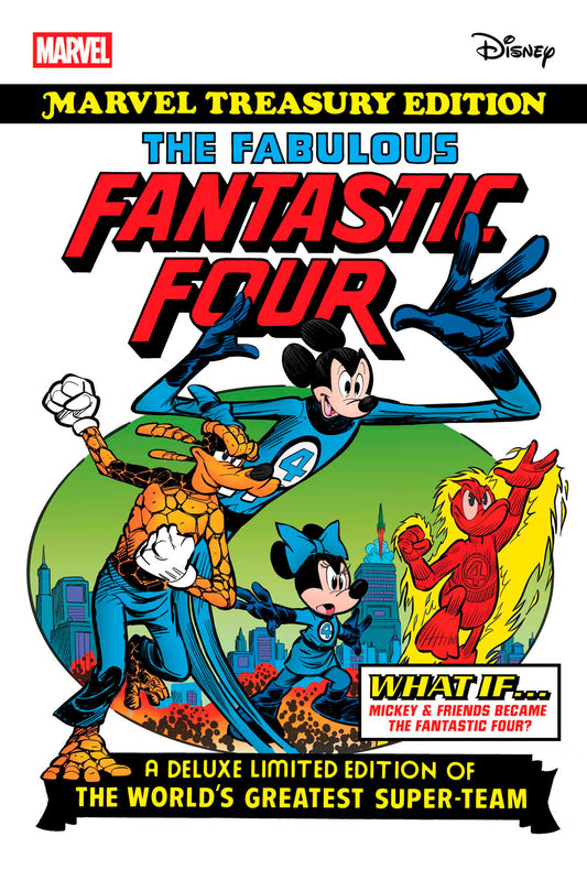 FANTASTIC FOUR #2 ALESSANDRO PASTROVICCHIO DISNEY WHAT IF? FANTASTIC FOUR HOMAGE VARIANT - Image