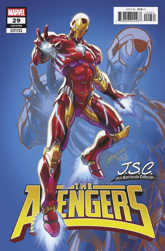 AVENGERS #29 J. SCOTT CAMPBELL JUST SPECTACULAR COLLECTION VARIANT - Image