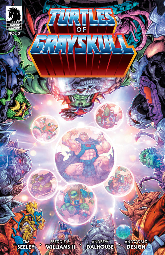 Masters of the Universe/Teenage Mutant Ninja Turtles: Turtles of Grayskull #3 (CVR A) (Freddie E. Williams II) image