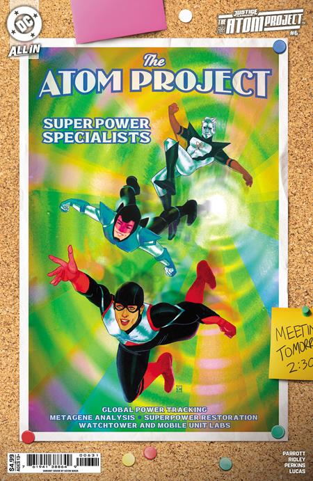 Justice League The Atom Project #6 (of 6)  C Kevin Wada Card Stock Var - Image