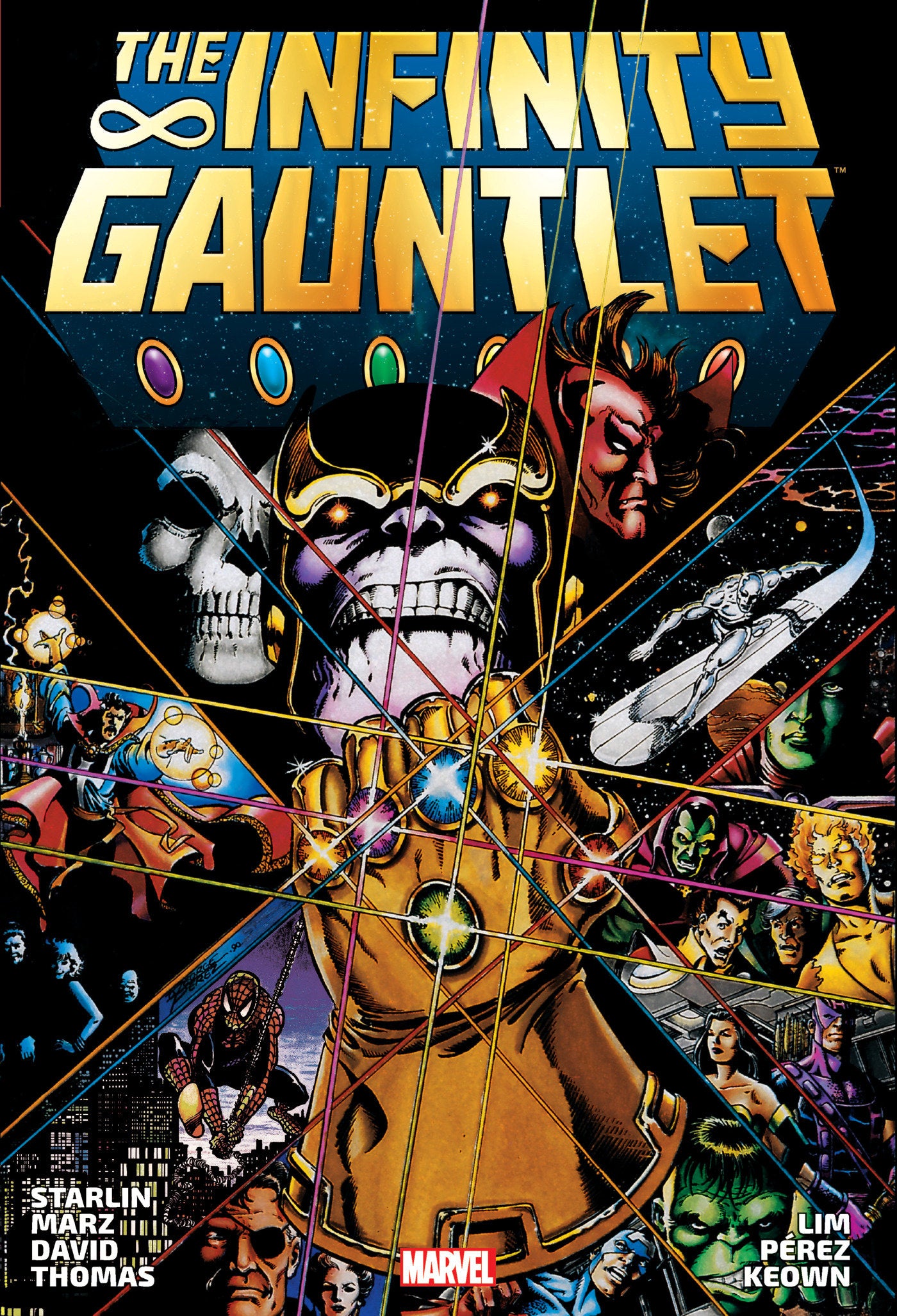 INFINITY GAUNTLET OMNIBUS [NEW PRINTING] | Hardcover image