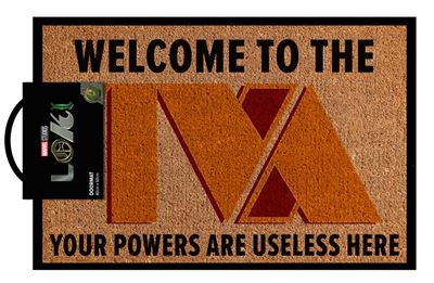 Licensed Doormat - Loki Welcome to the TVA - Door Mat - Image - Pop Weasel