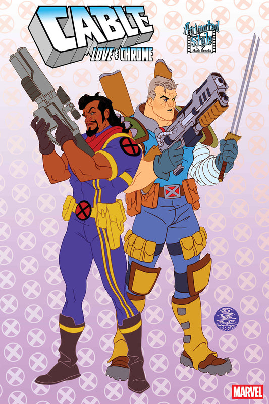 CABLE: LOVE AND CHROME #2 MARK BROOKS ANIMATED-STYLE VARIANT image