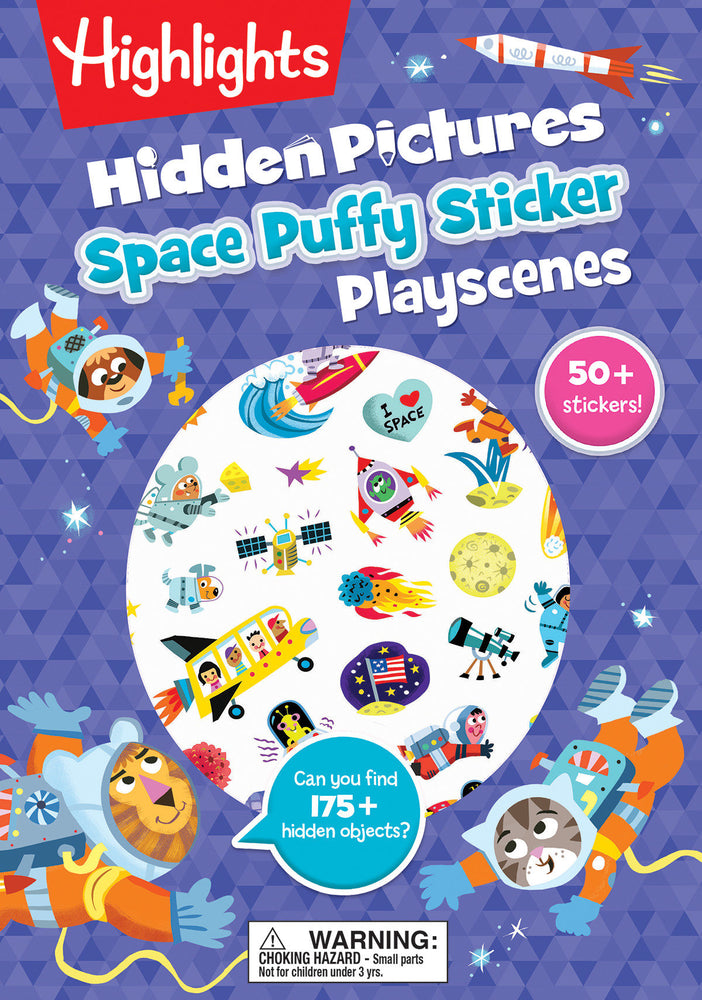 Space Hidden Pictures Puffy Sticker Playscenes image - Children/Young Adult - Image - Pop Weasel