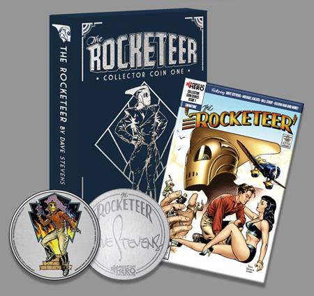 Rocketeer Collection Coin Set Signature Silver Edition Limited To 250 Allocations May Occur - Image - Comics - Image - Pop Weasel