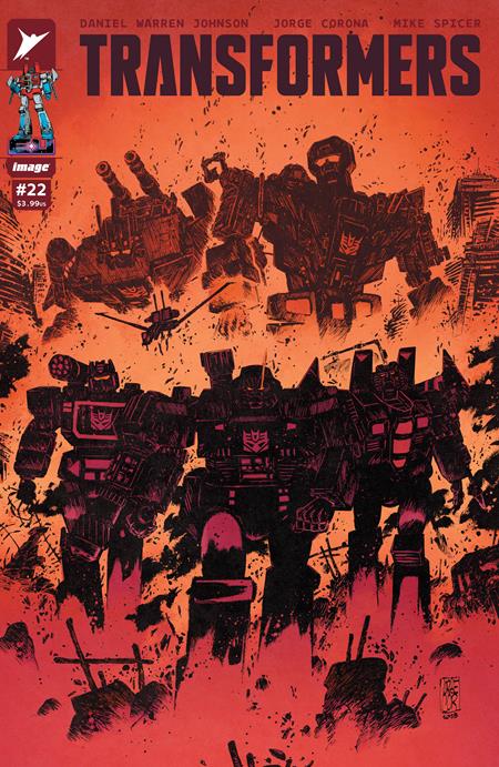 Transformers #22  B Jorge Corona & Mike Spicer Var - Image