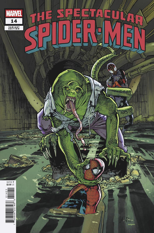 THE SPECTACULAR SPIDER-MEN #14 ANDREI BRESSAN VARIANT - Image