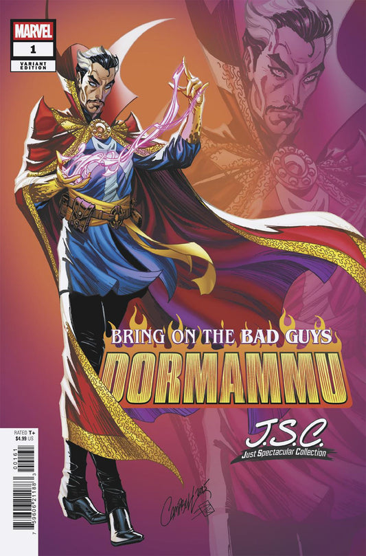 BRING ON THE BAD GUYS: DORMAMMU #1 J. SCOTT CAMPBELL JUST SPECTACULAR COLLECTION VARIANT - Image