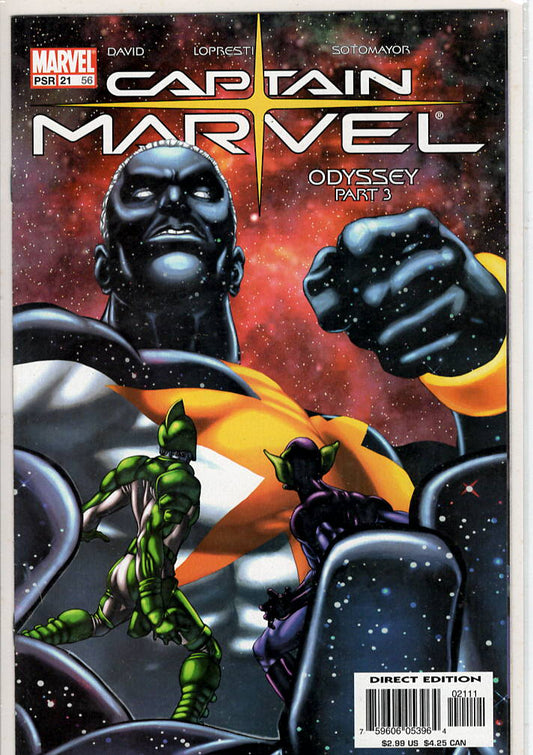 Pre-Owned - Captain Marvel #21 (56)  (May 2004) Scanned Image Pop Weasel Pre-Owned Comics