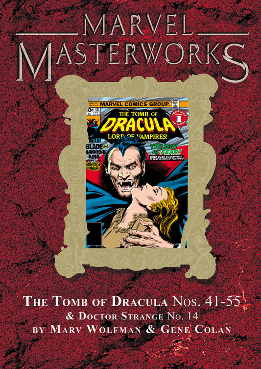 Marvel Masterworks: The Tomb Of Dracula Vol. 5 Variant [DM Only] | Hardcover - Image