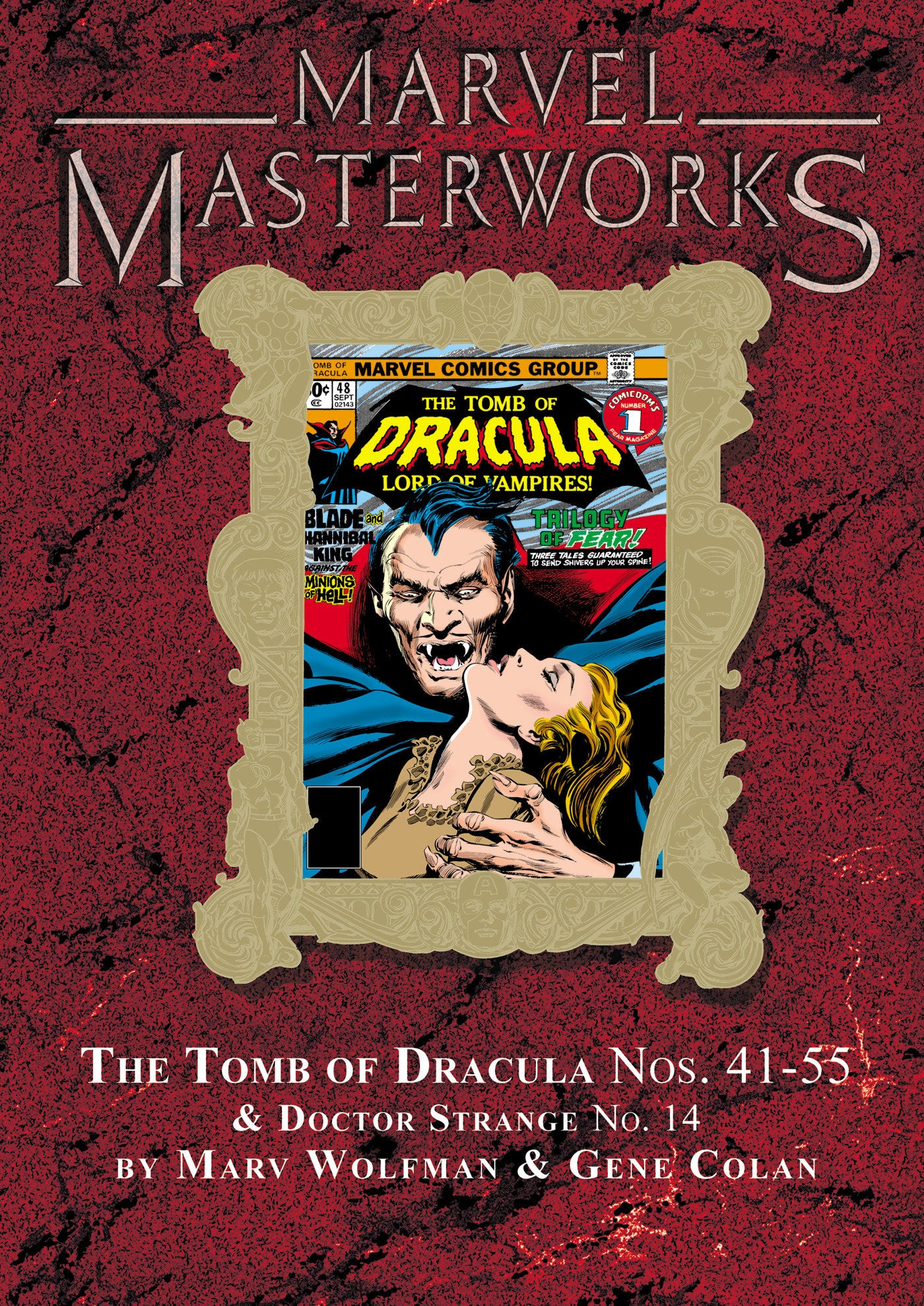 Marvel Masterworks: The Tomb Of Dracula Vol. 5 Variant [DM Only] | Hardcover - Image