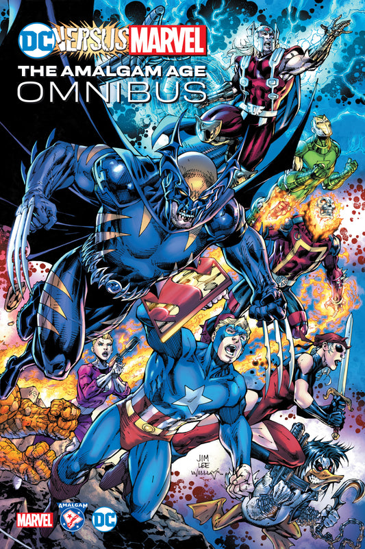 DC Versus Marvel: The Amalgam Age Omnibus (Direct Market Ed) | Hardcover image