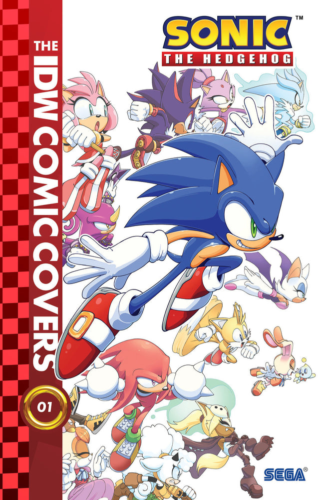 Sonic the Hedgehog: The IDW Comic Covers, Vol. 1 | Hardcover - Image - Graphic Novels - Image - Pop Weasel