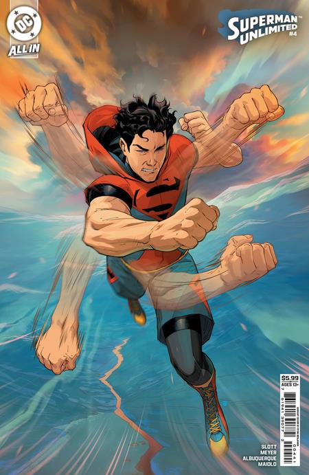 Superman Unlimited #4  E Ryan Benjamin Card Stock Var - Image