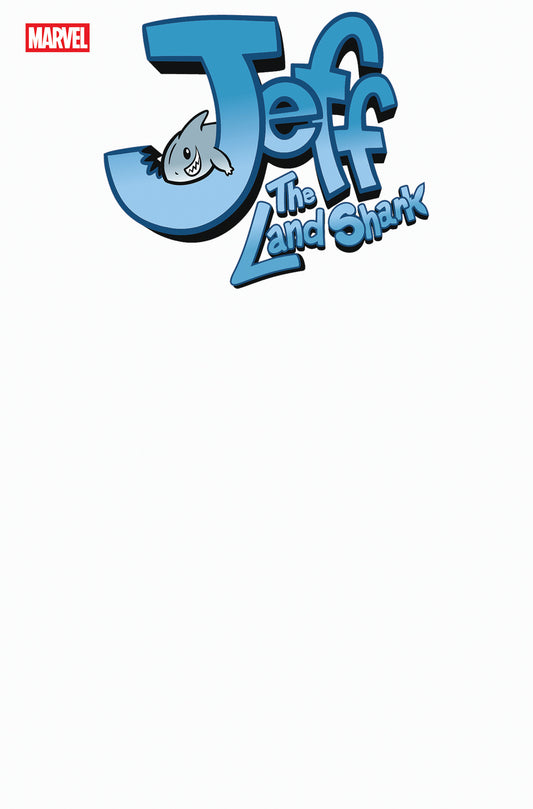 JEFF THE LAND SHARK #1 BLANK COVER VARIANT - Image